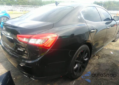 2016 Maserati Ghibli из США, поврежденный, VIN ZAM57XSA1G1172019